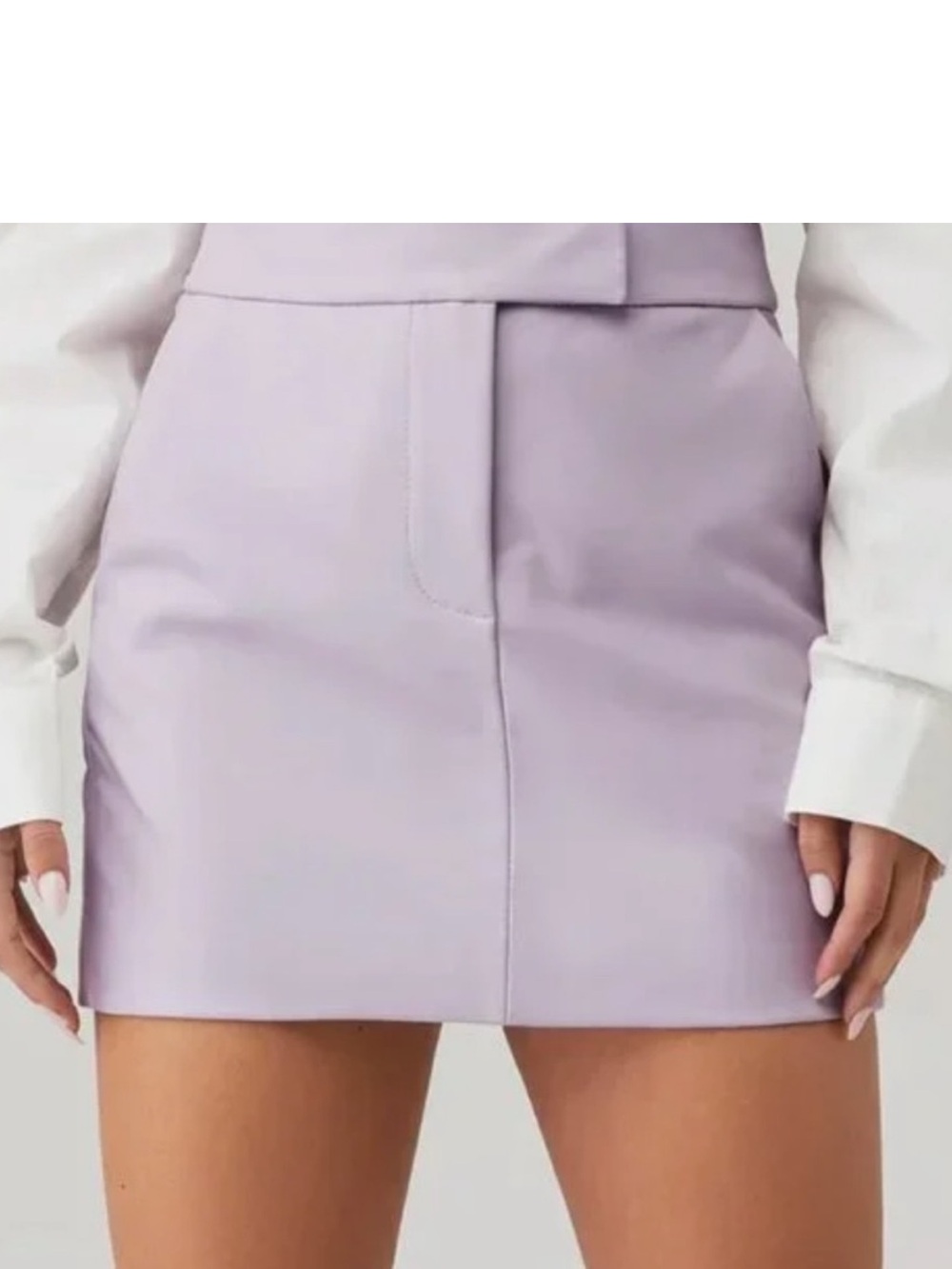 Lamarque Lavender Mini Skirt